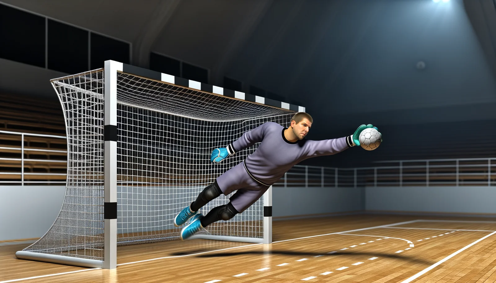 Entraînement spécifique du gardien de but au handball